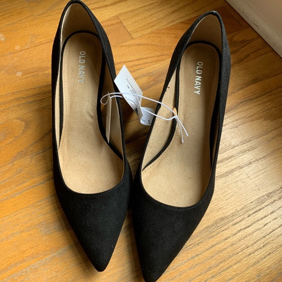 old navy black heels